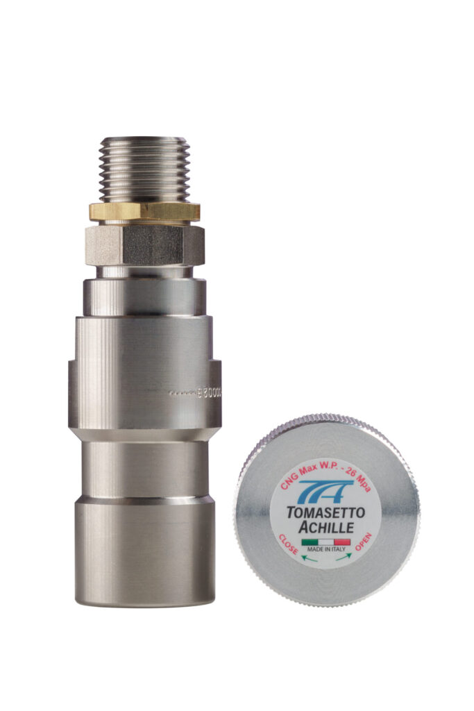 VMAT5420 - Tomasetto Achille CNG filling valve NGV2 v.20 straight M12x1